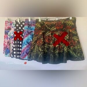 CVG ASSORTED HIGH RISE 'SKIRT' SKORTS BUNDLE LOT OF 4